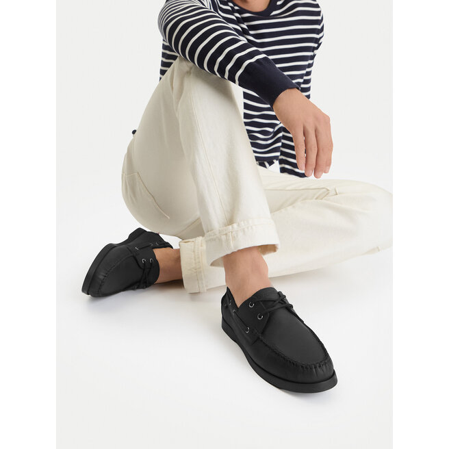 Mokasyny Nautica CEO-COMO-01 MI08 Czarny -