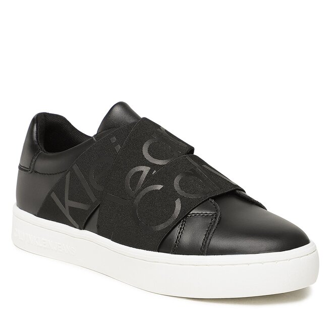 Sneakers Calvin Klein Jeans Classic Cupsole Elast Webbing YW0YW00911 Black BDS