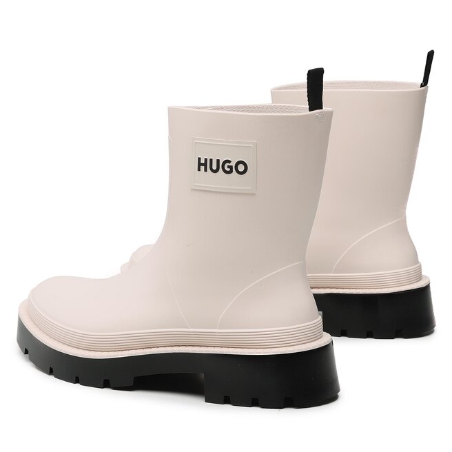 Hugo Гумени ботуши Hugo Jin Rain Bootie 50487964 10222177 01 Open White 110