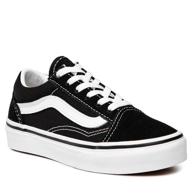 true white and black vans