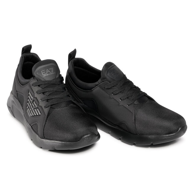 Zapatillas EA7 Emporio Armani X8X056 XK169 A083 Triple Black | zapatos.es
