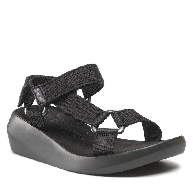 Sandale Fly London Brekfly P144840000 Black Black imagine noua