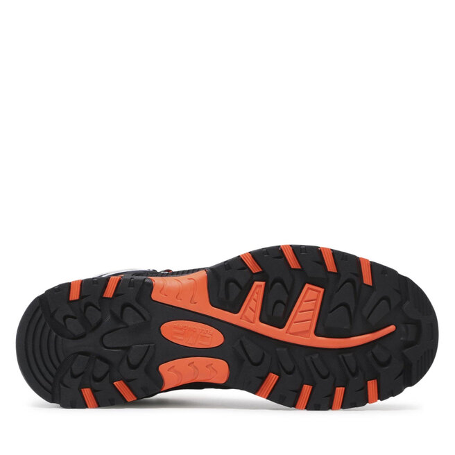 CMP Bakancs CMP Kids Rigel Mid Trekking Shoe Wp 3Q12944J Antracite/Flash Orange 47UG