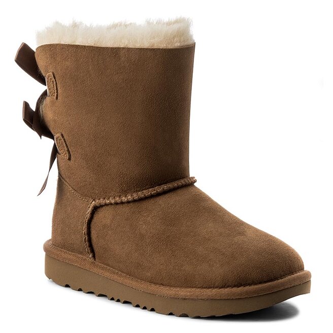 Pantofi Ugg K Bailey Bow II 1017394K K/Che 1017394K imagine noua gjx.ro