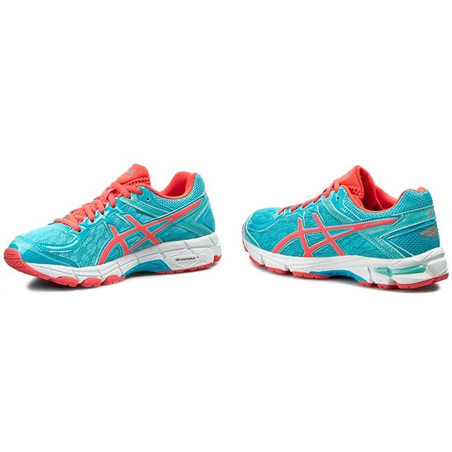 Scarpe Asics GT 1000 4 GS C558N Scuba Blue Diva Pink Pool Blue