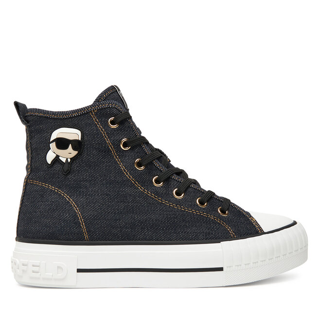 Trampki KARL LAGERFELD - Granatowy
