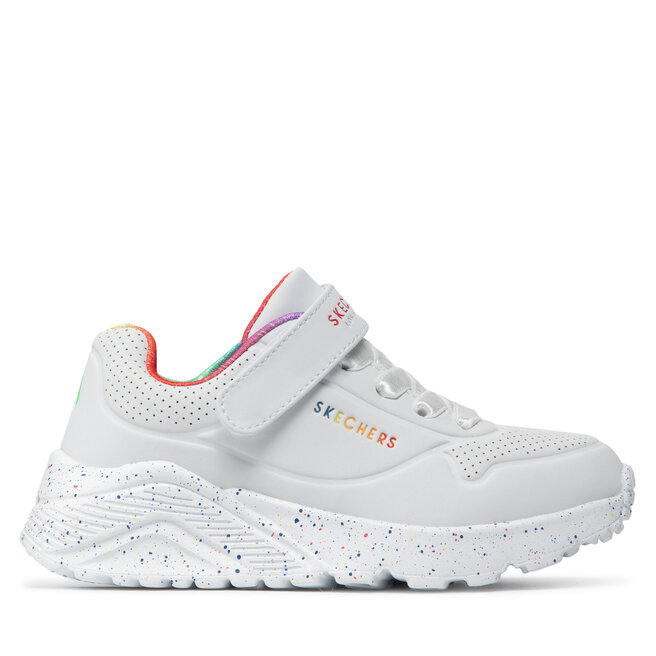 Sneakersy Skechers Uno Lite Rainbow Specks - Biały