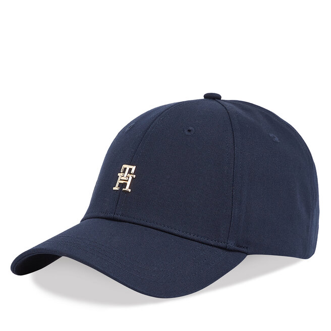 Czapka z daszkiem Tommy Hilfiger Elevated Chic Cap - Granatowy