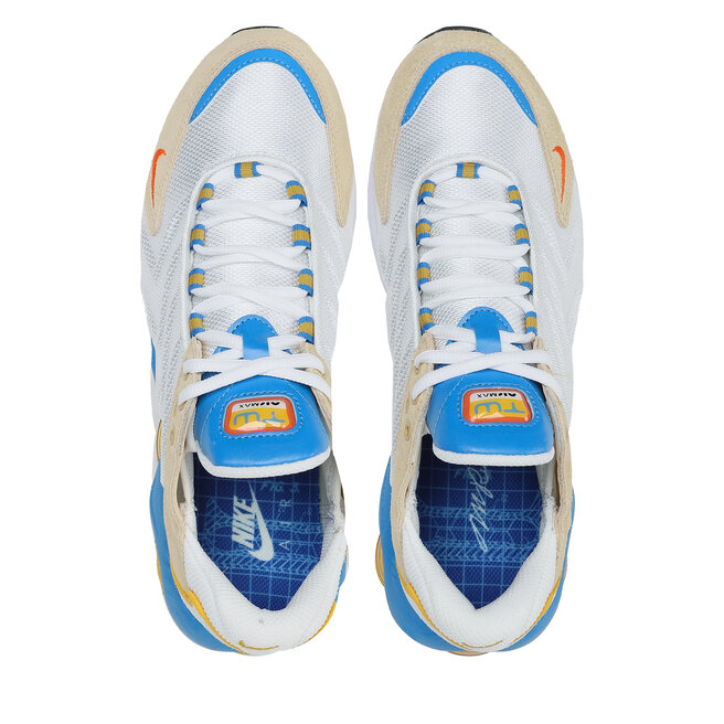 Nike bleu sales orange