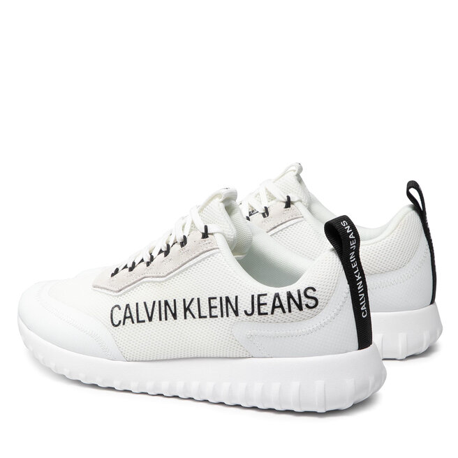 Calvin Klein Jeans Снікерcи Calvin Klein Jeans Runner Laceup Sneaker Eva Inst YM0YM00296 Bright White YAF