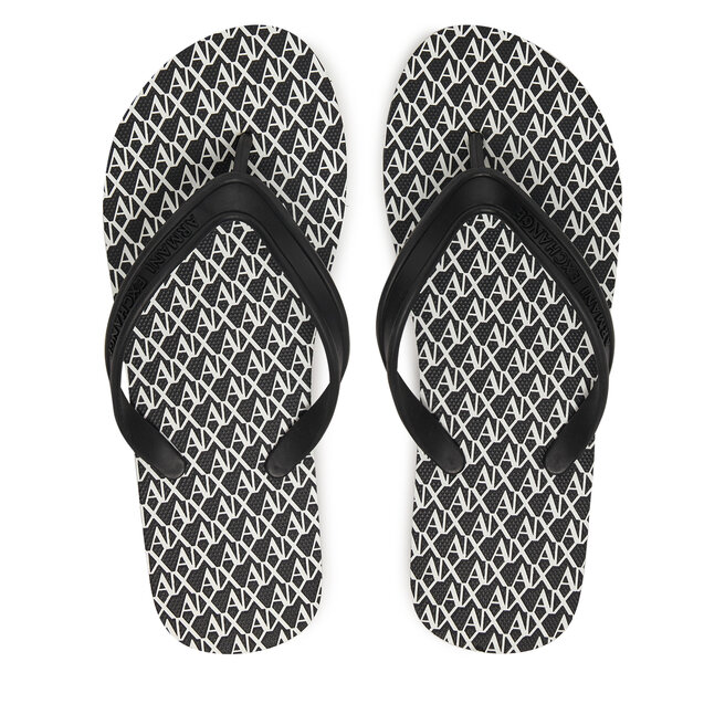 Japonki Armani Exchange XDQ010 XV700 MC482 Czarny -