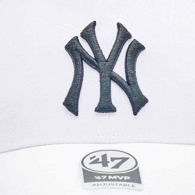 47 Brand Kšiltovka 47 Brand MLB New York Yankees '47 MVP SNAPBACK B-MVPSP17WBP-WHM White