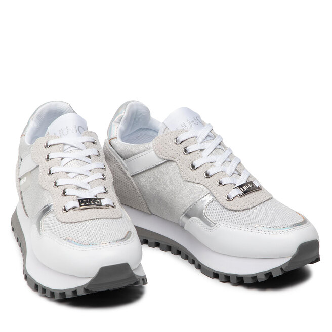 Sneakers Liu Jo Wonder BA2027 PX030 Silver 45002 • Www.zapatos.es