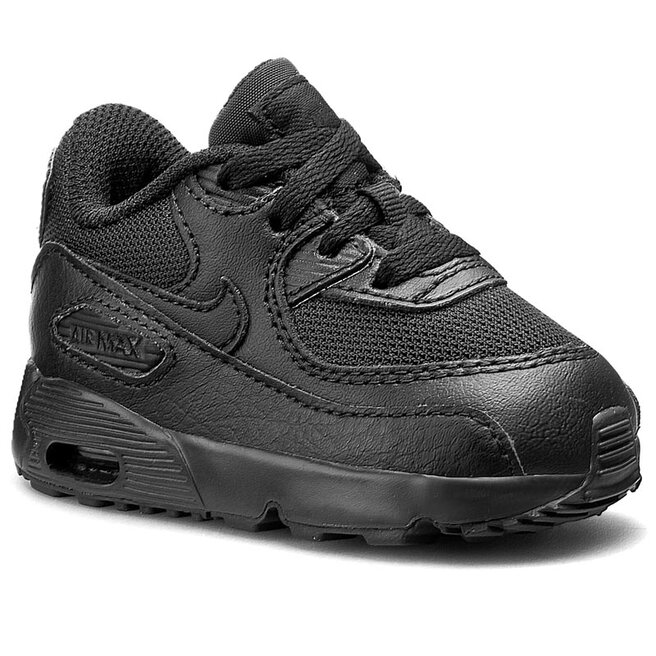 Desagradable exposición auricular Zapatos Nike Air Max 90 Mesh (TD) 833422 001 Black/Black • Www.zapatos.es