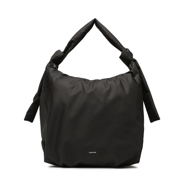 Geantă Calvin Klein Soft Nappa Tote Lg Textile K60K610200 BAX
