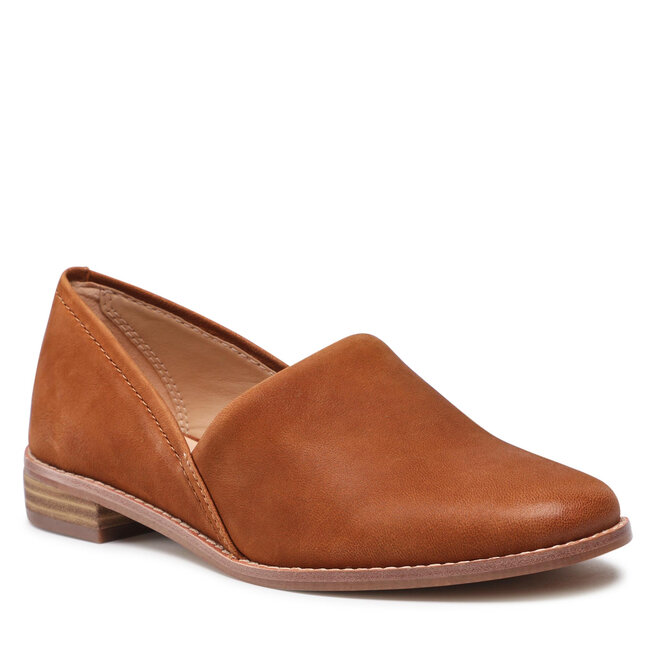 Pantofi Clarks Pure Easy 261573974 Tan Leather