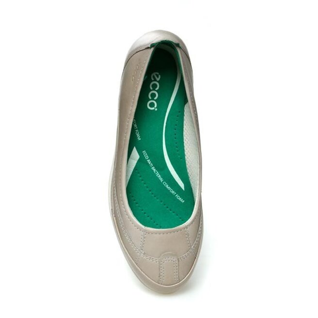 Baleriny ECCO Bluma 23078301163 Gravel eobuwie .pl