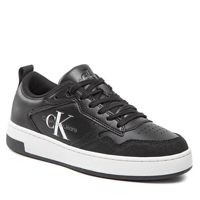 Sneakers Calvin Klein Jeans Basket Cupsole Low Lth Mono W YW0YW00876 Black BDS