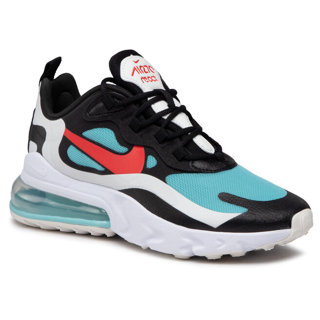 Scarpe Nike Air Max 270 React DA4288 001 Black Chile Red Bleached