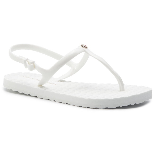 Tommy Hilfiger Flat Strappy Beach Sandal FW0FW03923 White