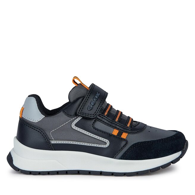 Geox Sneakers Geox J Briezee Boy J36GMA 054FU C0038 S Black/Orange