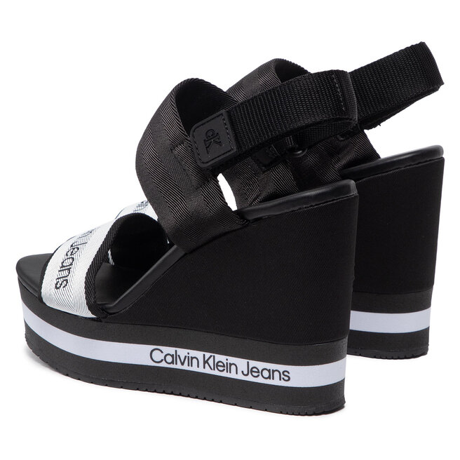 Calvin Klein Jeans Σανδάλια Calvin Klein Jeans Wedge Sandal YW0YW00669 BDS