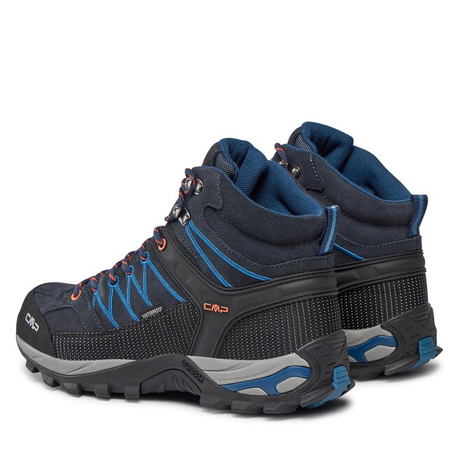 CMP Trekkings CMP Rigel Mid Trekking Shoes Wp 3Q12947 B.Blue-Flash Orange 27NM