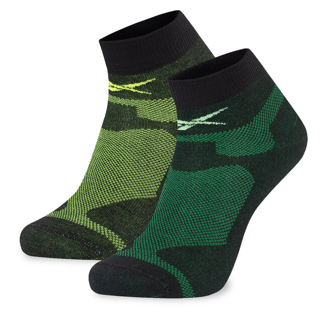 Zestaw 2 par niskich skarpet unisex Reebok - (2-pack) Czarny