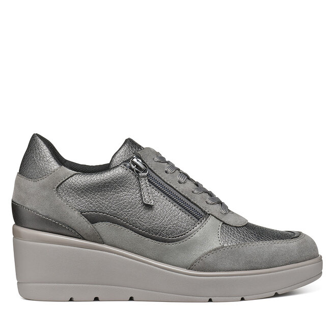 Sneakersy Geox D Ilde D46RAA 02N22 - Szary