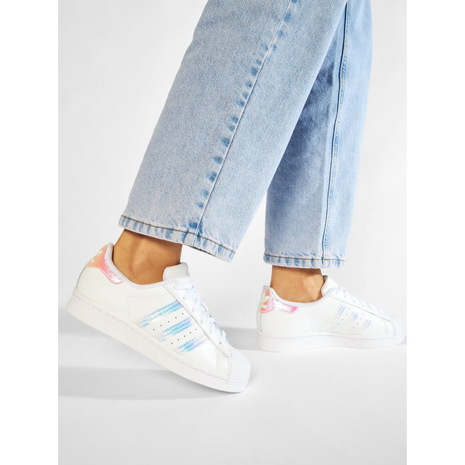 adidas Обувки adidas Superstar J FV3139 Ftwwht/Ftwwht/Ftwwht