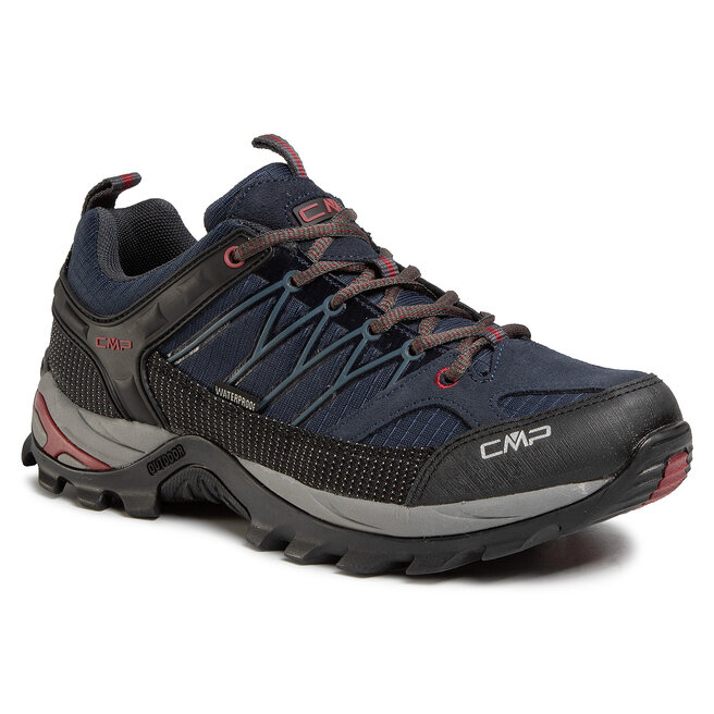 CMP Туристически CMP Rigel Low Trekking Shoes Wp 3Q54457 Asphalt Syrah 62BN