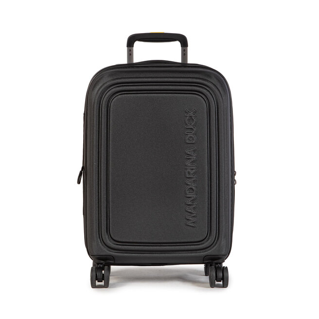 Valiză Mică Rigidă Mandarina Duck Logoduck + P10SZV34651 Black Black imagine noua gjx.ro