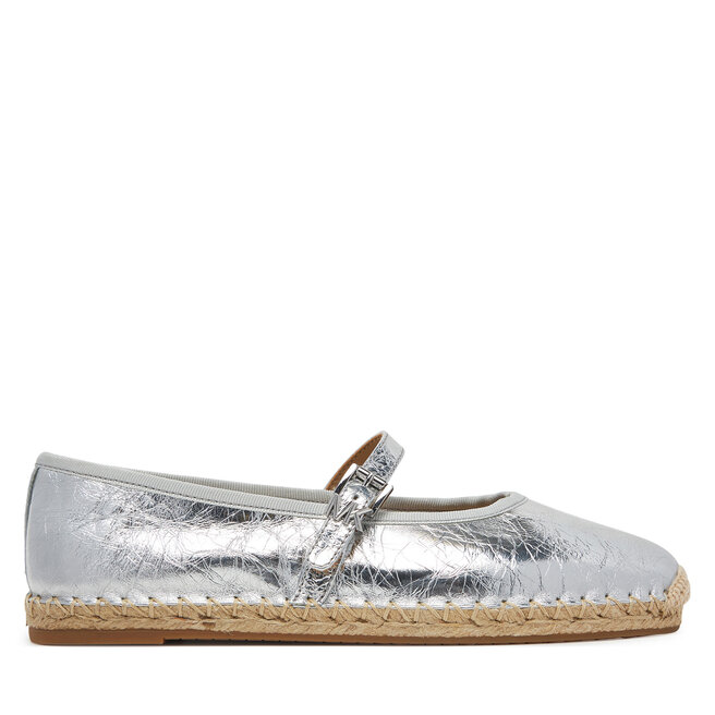 Espadryle MICHAEL Michael Kors Lynn - Srebrny