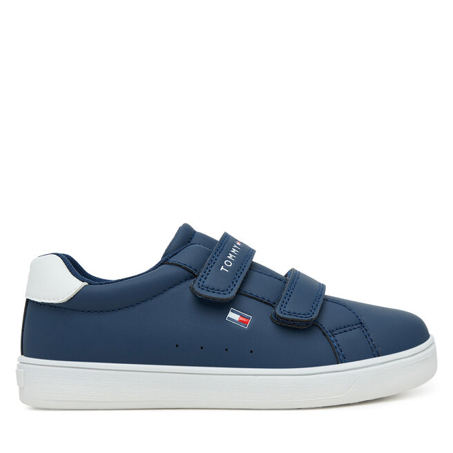 Sneakersy Tommy Hilfiger Low Cut Velcro Sneaker - S Granatowy