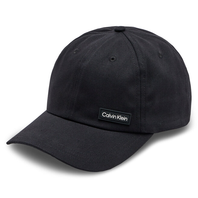 Czapka z daszkiem Calvin Klein Elevated Patch - Czarny
