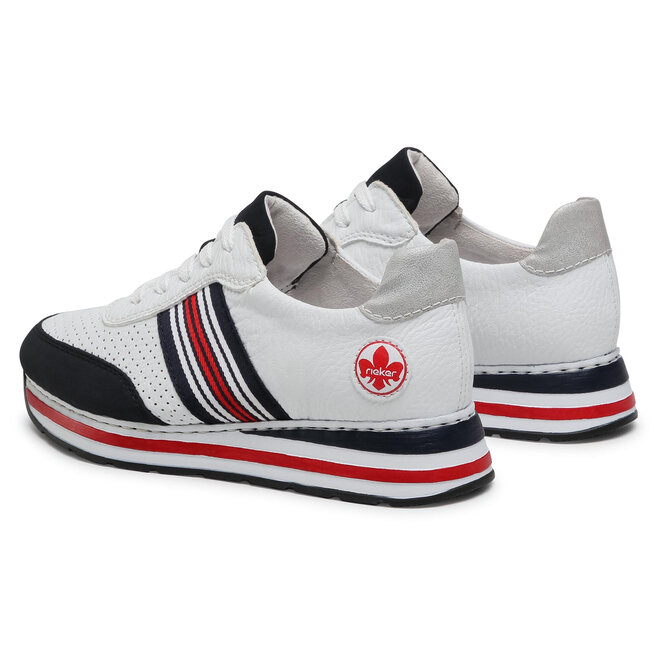 Rieker Sneakers Rieker L2327-15 Weiss Kombi