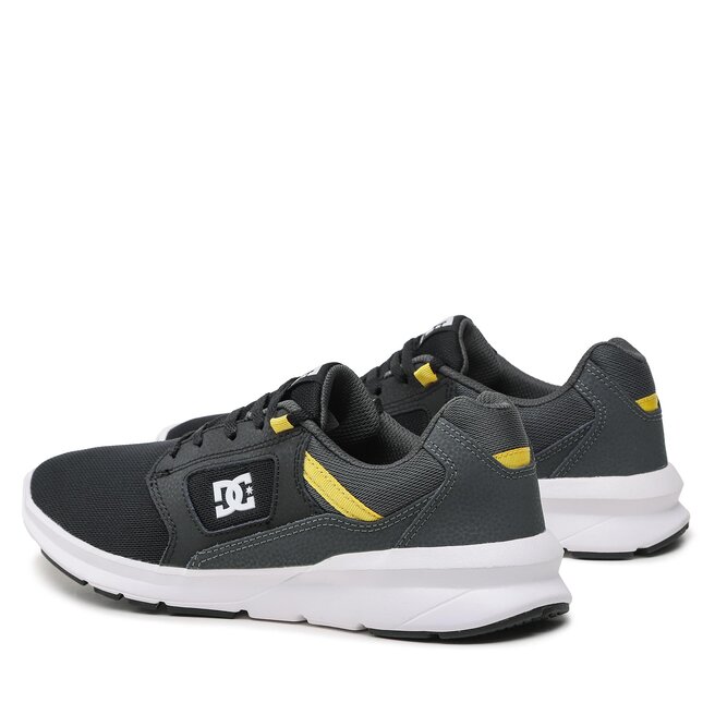 DC Sportcipő DC Skyline ADYS400066 Black/Grey/Yellow (Xksy)