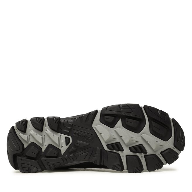 Regatta Trekkingschuhe Regatta Holcombe Iep RMF573 Black/Granite 9V8
