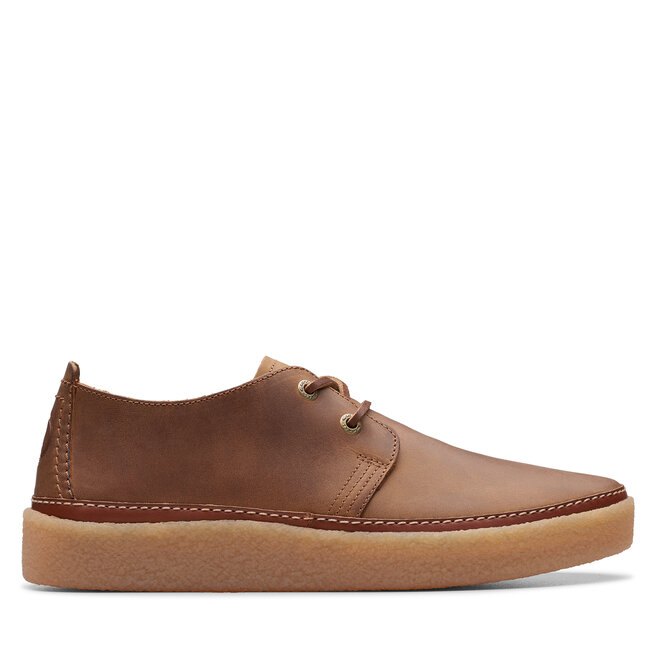 Półbuty Clarks Clarkwood Low - Brązowy