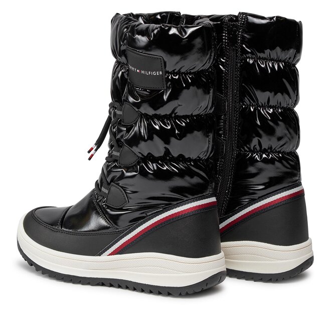 Tommy Hilfiger Cizme de zăpadă Tommy Hilfiger T3A6-33069-1669999 S Black 999