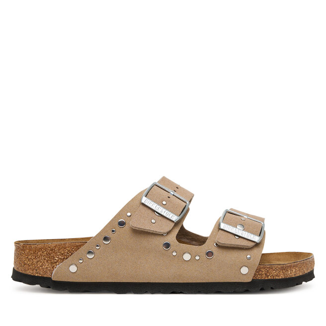 Klapki Birkenstock Arizona Rivet 1031708 D Beżowy -