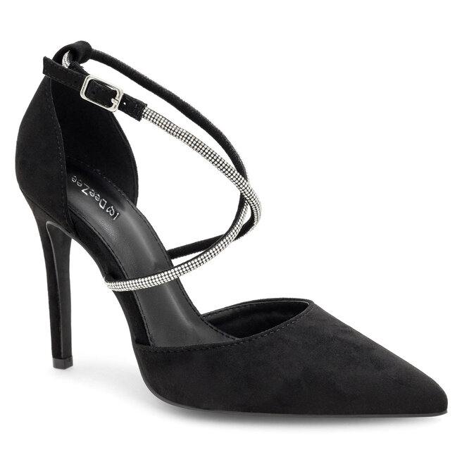 Tacon aguja deals negro