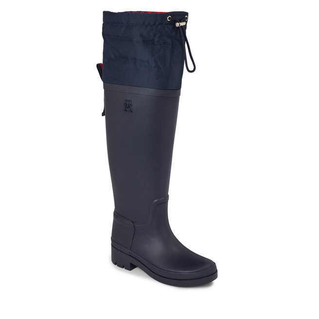 bottes caoutchouc tommy hilfiger