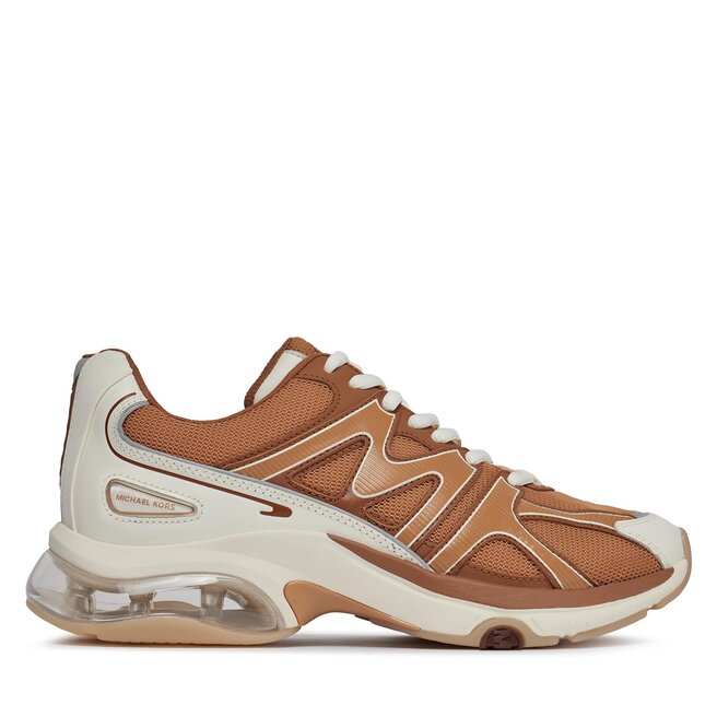 Sneakersy MICHAEL Michael Kors Kit Trainer Extreme - Brązowy