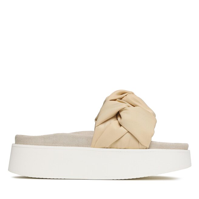 Inuikii Чехли Inuikii Fjord Flower Platform 70103-126 Cream