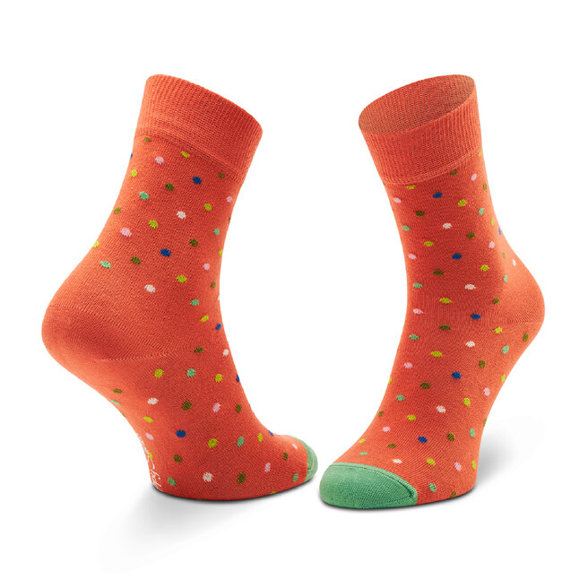 Happy Socks Unisex Magasszárú Zokni Happy Socks DOT13-2700 Narancssárga