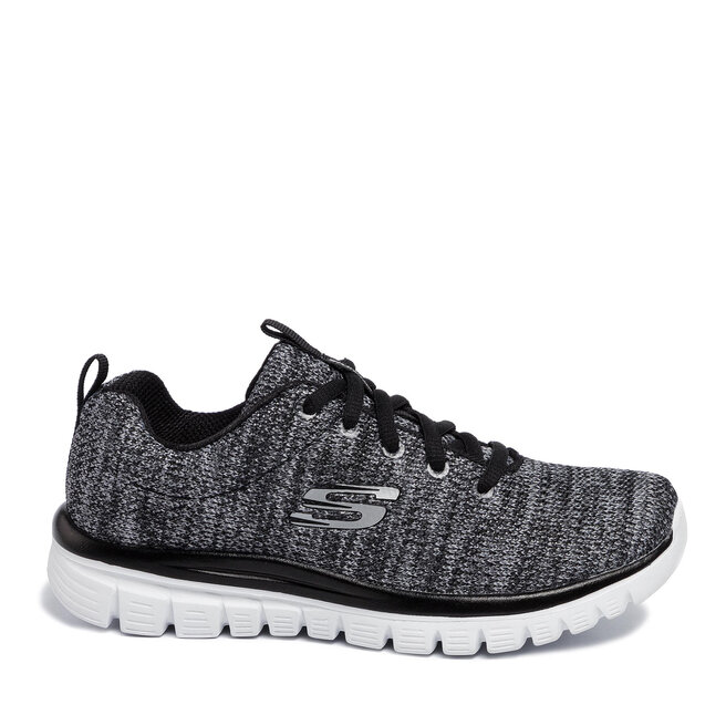 Sneakersy Skechers Twisted Fortune - Szary