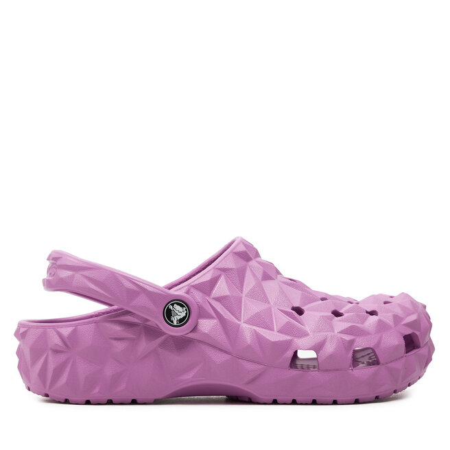 Klapki Crocs Classic Geometric Clog - Różowy