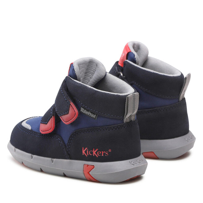 Kickers Schnürschuhe Kickers Junibo 878780-10 M Marine Rouge 101