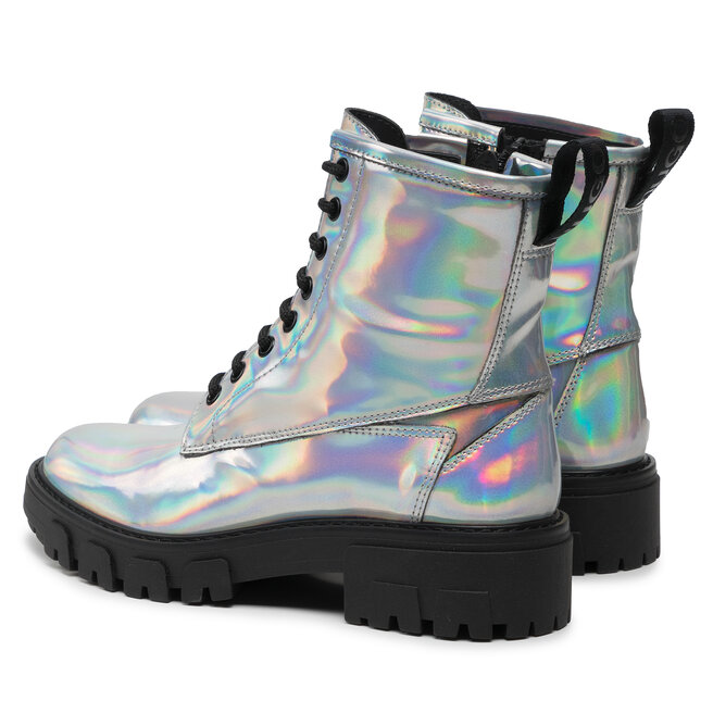 Hugo Outdoorová obuv Hugo Axel Bootie 50466451 10240648 01 Silver 040